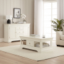 Wilmslow White Painted 1 Drawer Coffee Table