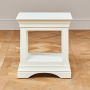 Wilmslow White Painted Lamp Side Table