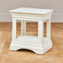 Wilmslow White Painted Lamp Side Table