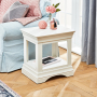 Wilmslow White Painted Lamp Side Table