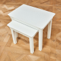 Wilmslow White Painted Nest of 2 Tables