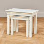 Wilmslow White Painted Nest of 2 Tables