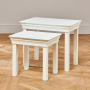 Wilmslow White Painted Nest of 2 Tables