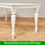 Wilmslow White Painted Rectangle Dining Table