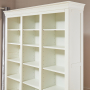 Wilmslow White Painted Grand Library Bookcase with 3 Drawers