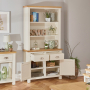 Cotswold Cream Painted Medium Dresser + 2 Drawer 2 Door Sideboard