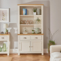 Cotswold Cream Painted Medium Dresser + 2 Drawer 2 Door Sideboard