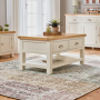 Cotswold Cream Painted 2 Drawer Coffee Table