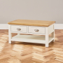 Cotswold Cream Painted 2 Drawer Coffee Table