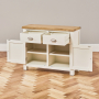 Cotswold Cream Painted 2 Door 2 Drawer Medium Sideboard