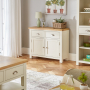 Cotswold Cream Painted 2 Door 2 Drawer Medium Sideboard