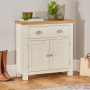 Cotswold Cream Painted 2 Door 1 Drawer Small Sideboard