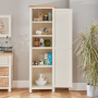 Cotswold Cream Painted Single Shaker Kitchen Pantry Cupboard