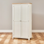 Cotswold Cream Painted Double Shaker Kitchen Pantry Cupboard