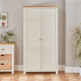 Cotswold Cream Painted Double Shaker Kitchen Pantry Cupboard