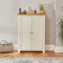 Cotswold Cream Painted Large Shoe Cupboard