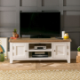 Cheshire Cream Painted Medium Widescreen TV Unit - Up to 60" TV Size