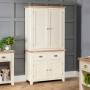 Cheshire Cream Double Kitchen Larder Pantry Cupboard