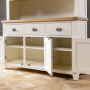 Cheshire Cream Painted Large Glazed Dresser Sideboard