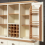 Cheshire Cream Triple Kitchen Larder Pantry Cupboard