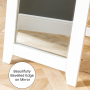 Cheshire Cream Painted Bedroom Cheval Mirror