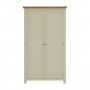 Cheshire Cream Painted Double Shaker Kitchen Pantry Cupboard