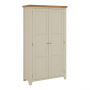 Cheshire Cream Painted Double Shaker Linen Storage Cupboard