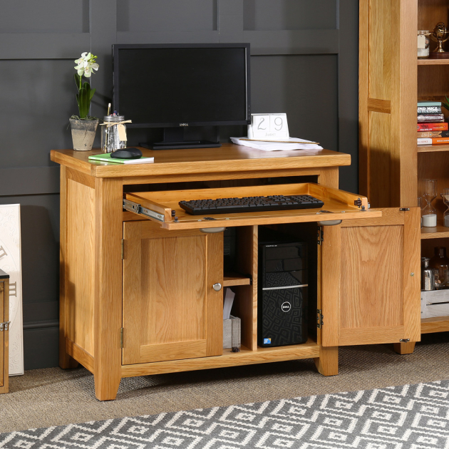 Hideaway Computer Desks - Home Office Furniture at Wooden Furniture Store
