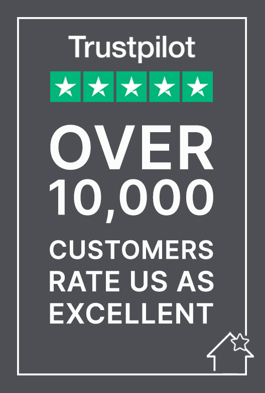 Over 10,000 5 Star Reviews on TrustPilot