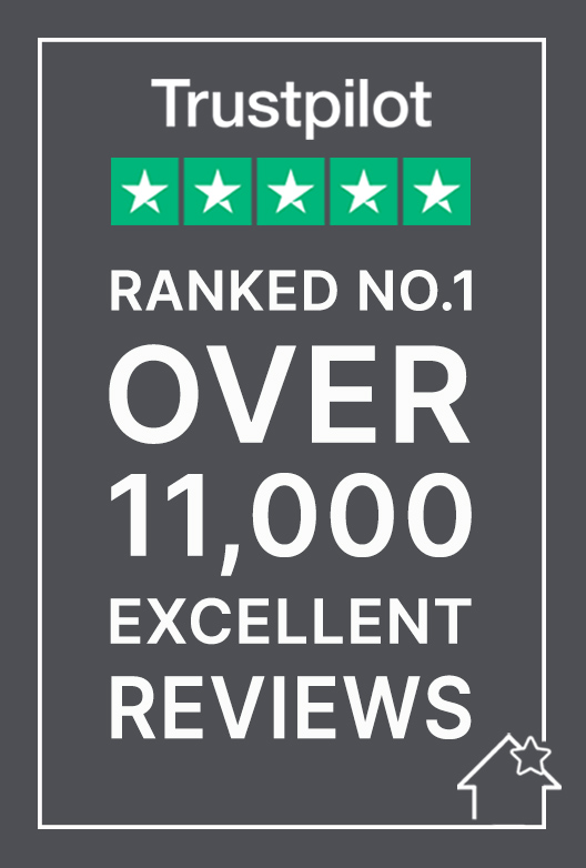 Over 11,000 5 Star Reviews on TrustPilot